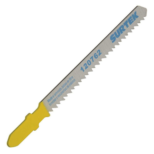Segueta para Sierra Caladora 10 dpp Acabado Fino Zanco T 5 Piezas Surtek 120762 - 1