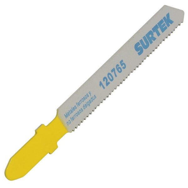 Segueta para Sierra Caladora 21 dpp Super Fino Zanco T 5 Piezas Surtek 120765 - 1