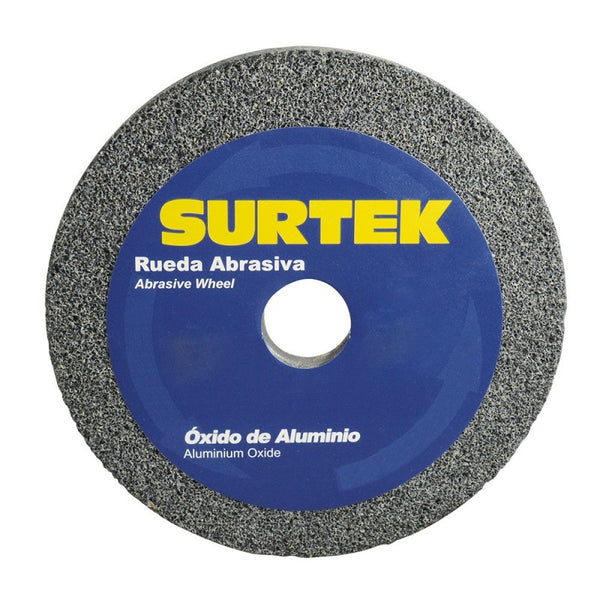 Rueda Abrasiva de Oxido de Aluminio 5x3/4″ Grano 36 Surtek 128002 - 1
