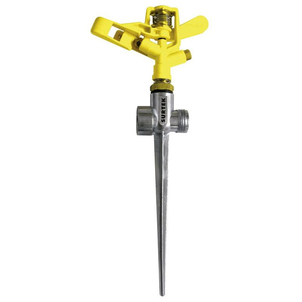 Aspersor Metálico Regulable por Pulsación 3/4" GHT 2 Vías Surtek 130322 - 1