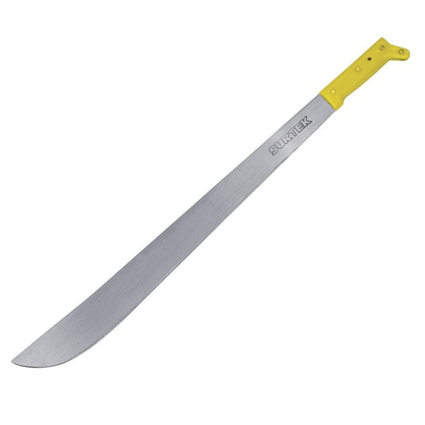 Machete Cacha Amarilla Tipo Recto 24" Surtek 130506 - 1