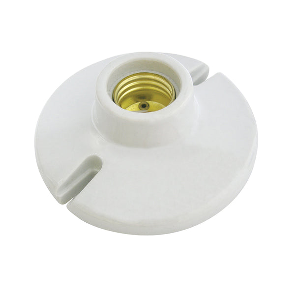 Portalámpara de Porcelana Redondo para Techo 4″ 127V Surtek 136664 - 1