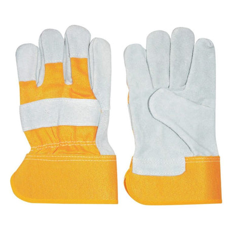 Guantes de Carnaza y Loneta Unitalla Surtek 137388