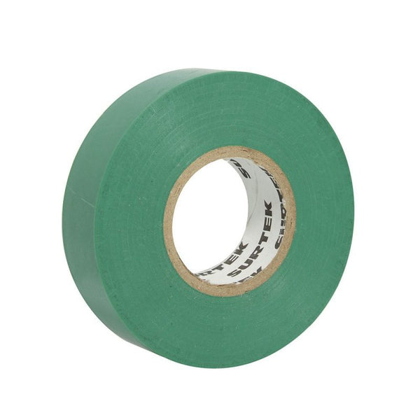 Cinta para Aislar Verde 19 mm x 18 m Surtek 138004 - 1