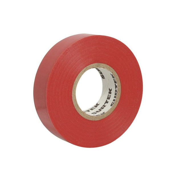 Cinta para Aislar Roja 19 mm x 18 m Surtek 138008 - 1