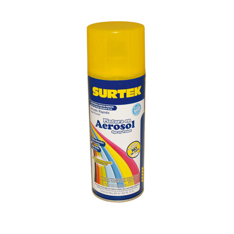 Pintura en Aerosol Amarillo Limon 400ml Surtek 139811