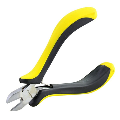 Mini Pinza para Electrónica con Mango Bimaterial de 4-5/16" Corte Diagonal Surtek 955