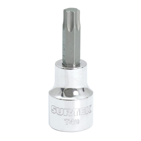 Dado con Punta Torx Cuadro de 3/8" T40 Surtek BF51T40