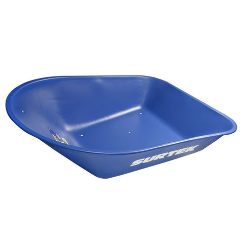 Concha Carretilla Sin Chumacera 5 Pies Cúbicos Azul Surtek CT50