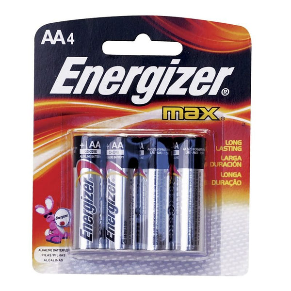 Pila Alcalina Energizer "AA" 4 Piezas Surtek E91BP-4 - 1