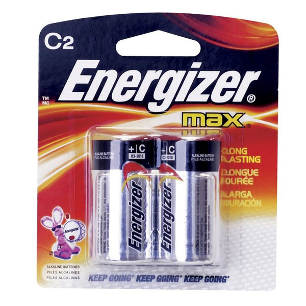 Pila Alcalina Energizer C 2 Piezas Surtek E93BP-2 - 1