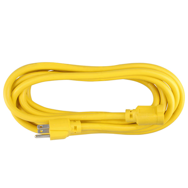 Extensión Eléctrica Uso Extra Rudo Aterrizada Color Amarillo 15 m Surtek EEX15 - 1