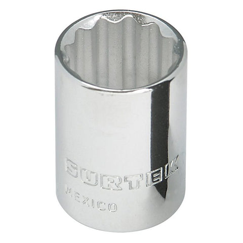 Dado Cuadro de 3/8" 12 Puntas en Pulgadas 1/2" Surtek F5116