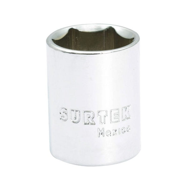 Dado Largo Cuadro de 3/8" 6 Puntas en Pulgadas 7/8" Surtek F5128HL - 1