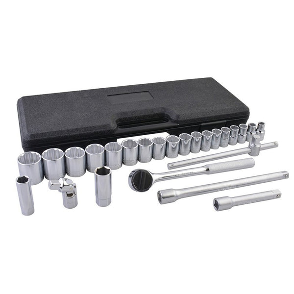 Juego de 25 Dados y Accesorios Combinados 1/2" Surtek F5800C - 1