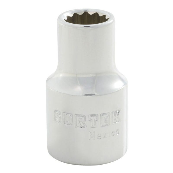 Dado Métrico Cuadro de 1/2" 12 Puntas 9 mm Surtek F5809M - 1