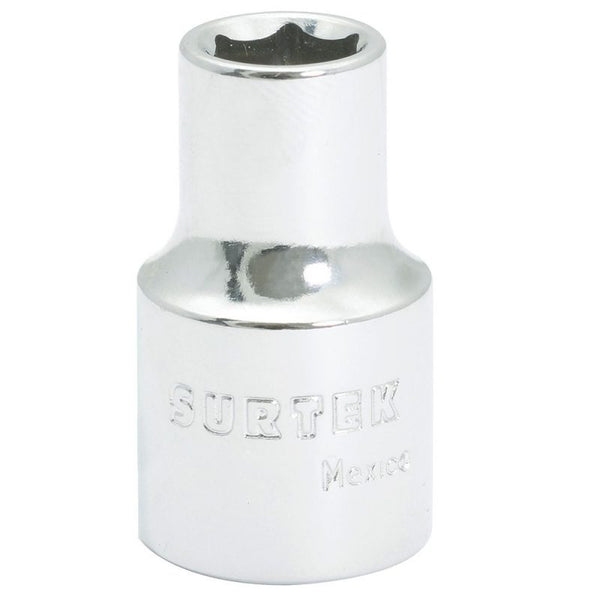Dado Métrico Cuadro de 1/2" 6 Puntas 10 mm Surtek F5810HM - 1