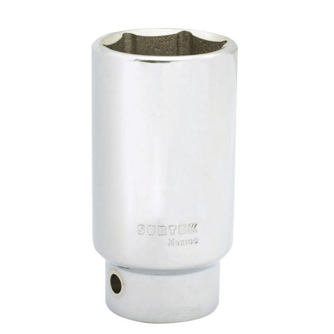 Dado Largo Cuadro de 3/4" 6 Puntas en Pulgadas 1-1/4" Surtek F5940HL