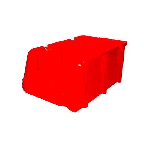 Gaveta Plástica Color Rojo Pico de Pato 11" x 6" x 5" Surtek GAVR2