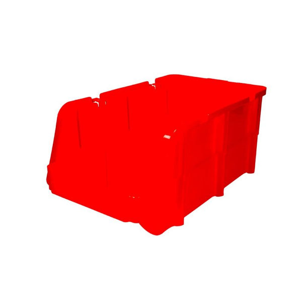 Gaveta Plástica Color Rojo Pico de Pato 11" x 6" x 5" Surtek GAVR2 - 1