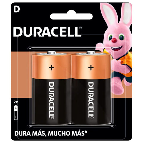 Pilas Alcalina Duracell "D" 2 Piezas Surtek MN1300