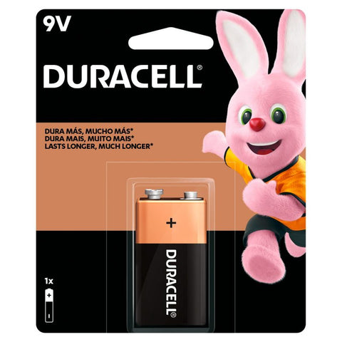 Pilas Alcalina Duracell "9V" Surtek MN1604