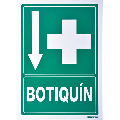 Señal de Botiquín Surtek SES9