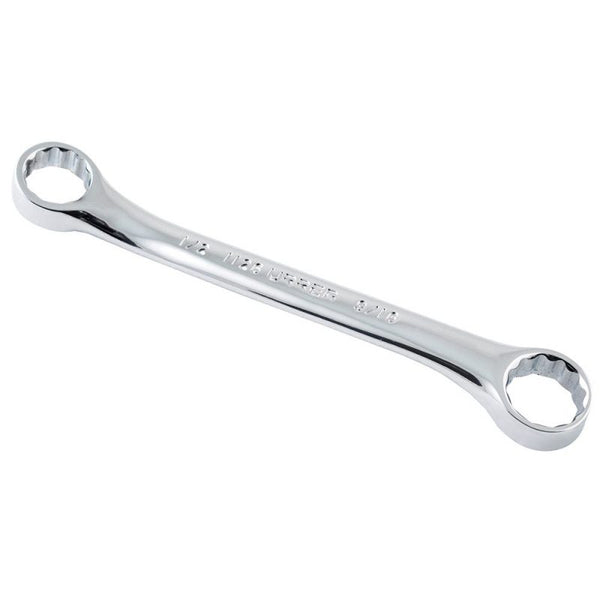 Llave de Estrías Pulido Espejo de 15° en Pulgadas 12 Puntas 1/2" x 9/16" Urrea 1126 - 1