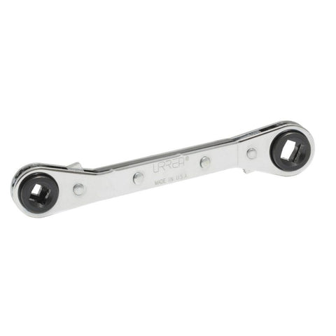 Llave de Estrías de Matraca para Refrigeración en Pulgadas 1/4" x 3/16" - 3/8" x 5/16" Urrea 1180