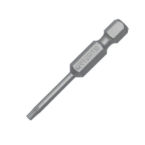 Punta Torx de Poder Hexágono de 1/4" T10 x 1-15/16" Urrea 16012