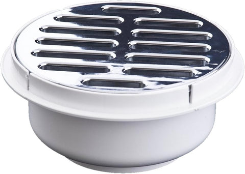 Coladera Universal Redonda 5” con Rejilla Cromada Urrea 170