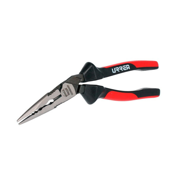 Pinza Punta Larga Corte Ergonómica 8-5/8" MP Urrea 2292GE - 1