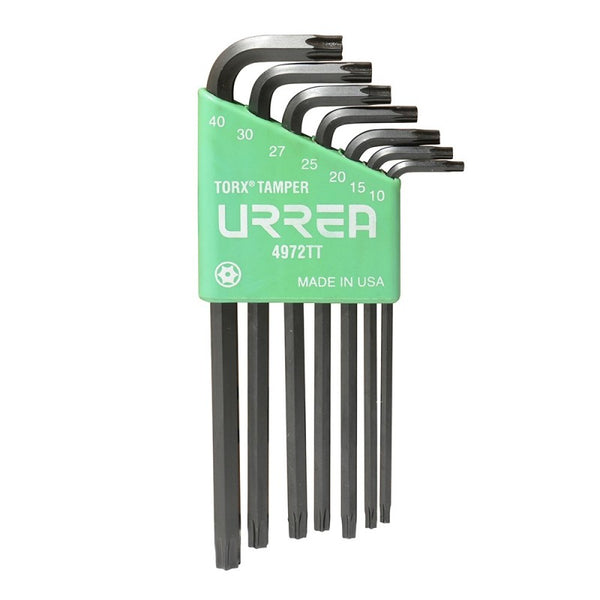 Juego de 7 Llaves Hexagonales "L" Torx Urrea 4972TT - 1