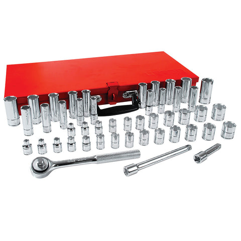 Juego de 48 Dados y Accesorios 3/8″ Urrea 5200B