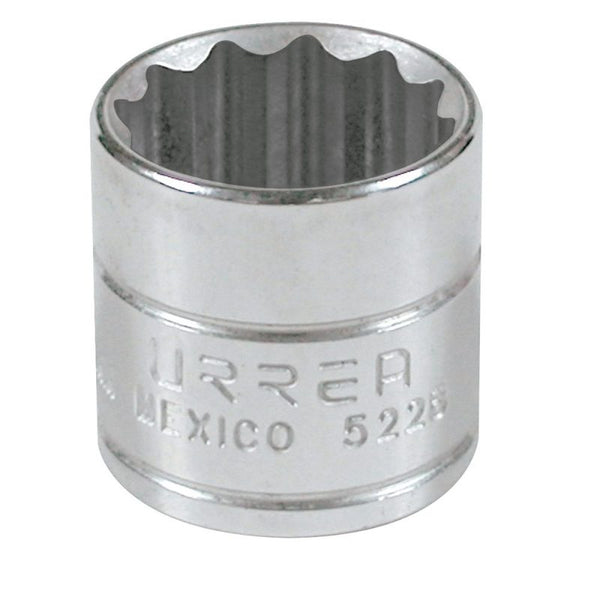 Dado Cuadro de 3/8" 12 Puntas en Pulgadas 7/8" Urrea 5228 - 1