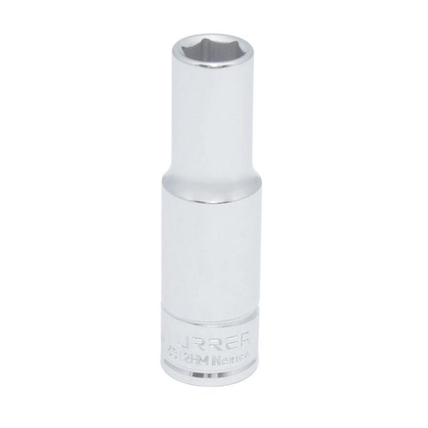 Dado Largo Cuadro de 1/2" 6 Puntas Métrico 12 mm Urrea 5312HM - 1