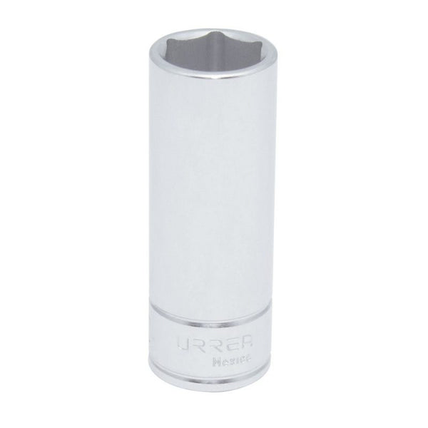 Dado Largo Cuadro de 1/2" 6 Puntas Métrico 18 mm Urrea 5318HM - 1