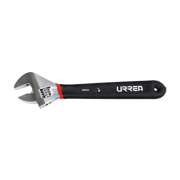 Llave Ajustable 4" Rubber Grip Urrea 704G - 1