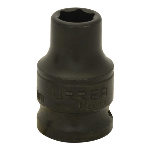 Dado de Impacto Cuadro de 3/8" 6 Puntas Métrico 10 mm Urrea 7210M