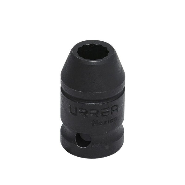 Dado de Impacto Cuadro de 1/2" 12 Puntas en Pulgadas 1/2" Urrea 7416 - 1