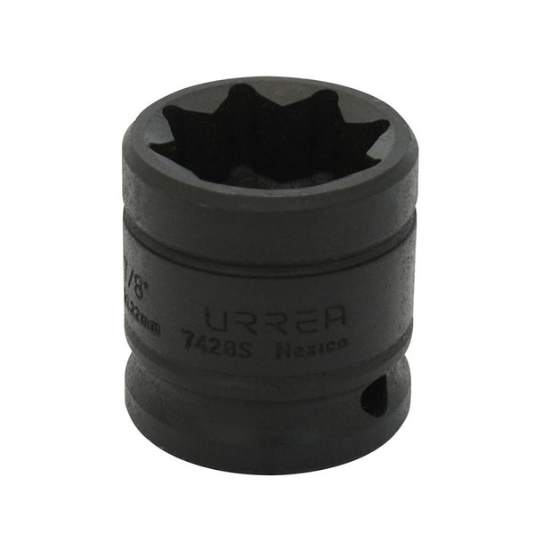 Dado de Impacto 1/2" 8 Puntas 7/8" Urrea 7428S - 1