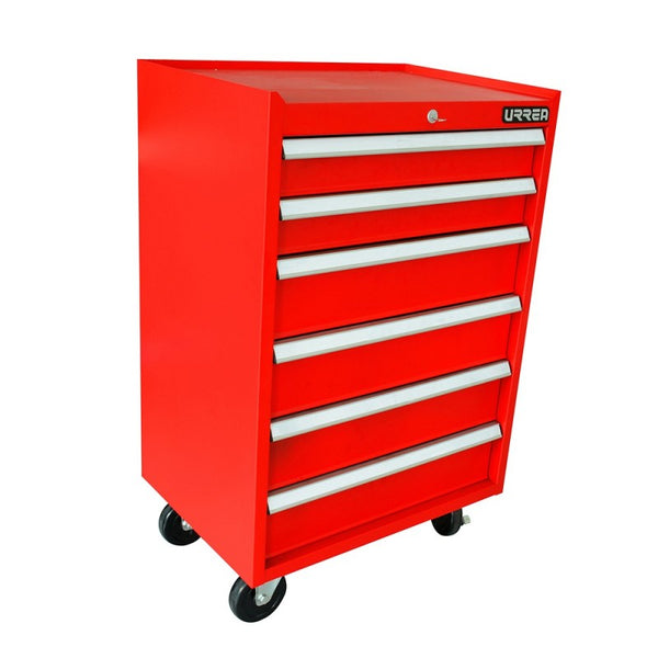 Gabinete Móvil Uso Extra Pesado Serie EX 6 Gavetas 27" Urrea EX27M6 - 1