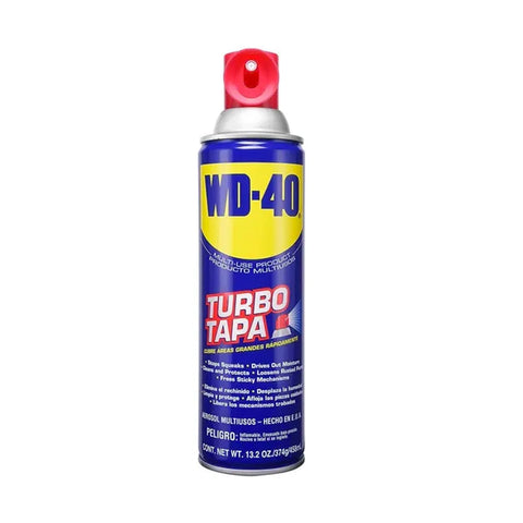 Lubricante en Aerosol Turbo Tapa 13 Oz WD-40 QWD4132TT