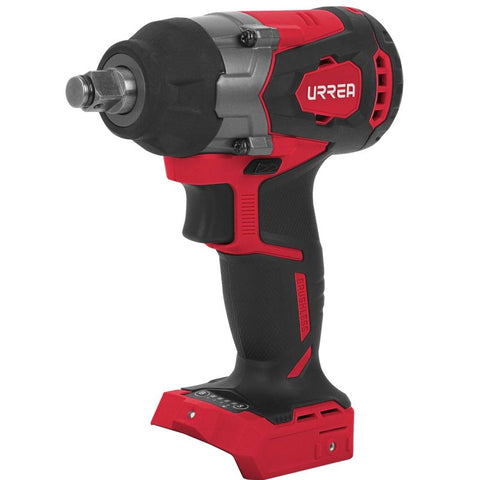 Pistola de Impacto 1/2" a Batería Litio-ion 20 V, 400 Nm sin Batería Urrea LI820S