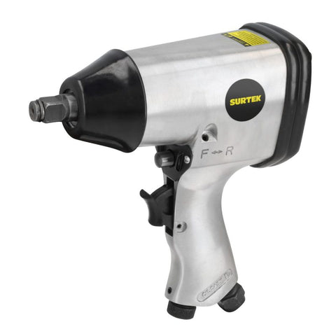 Pistola de Impacto Neumática Cuadro de 1/2" 207 ft-lb Sistema Rocking Dog Surtek PI412B