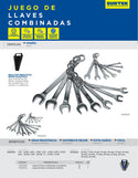 Juego de Llaves Combinadas Pulido Espejo Metricas 12 Puntas 15 Piezas Surtek 100522 - 2