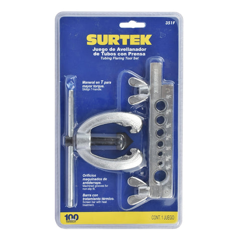 Avellanador con Prensa Ajustable de 3/16" a 5/8" Surtek 351F - 0