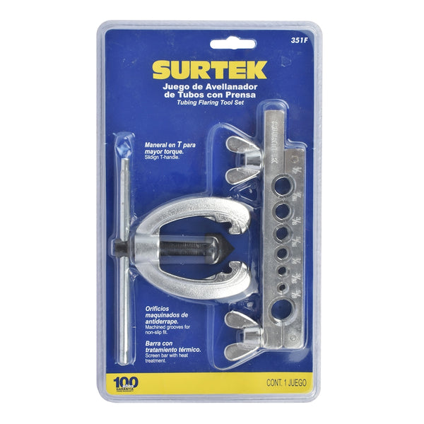 Avellanador con Prensa Ajustable de 3/16" a 5/8" Surtek 351F - 2