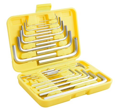Juego de Llaves Hexagonales Tipo "L" Combinadas 25 Piezas Surtek ALLF25